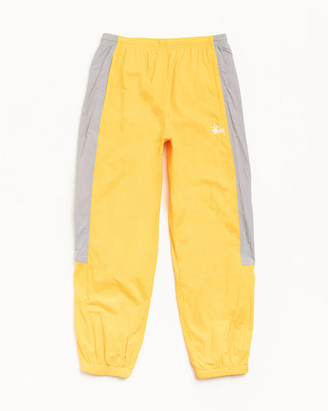 Stussy - Nylon Track Pant Yellow