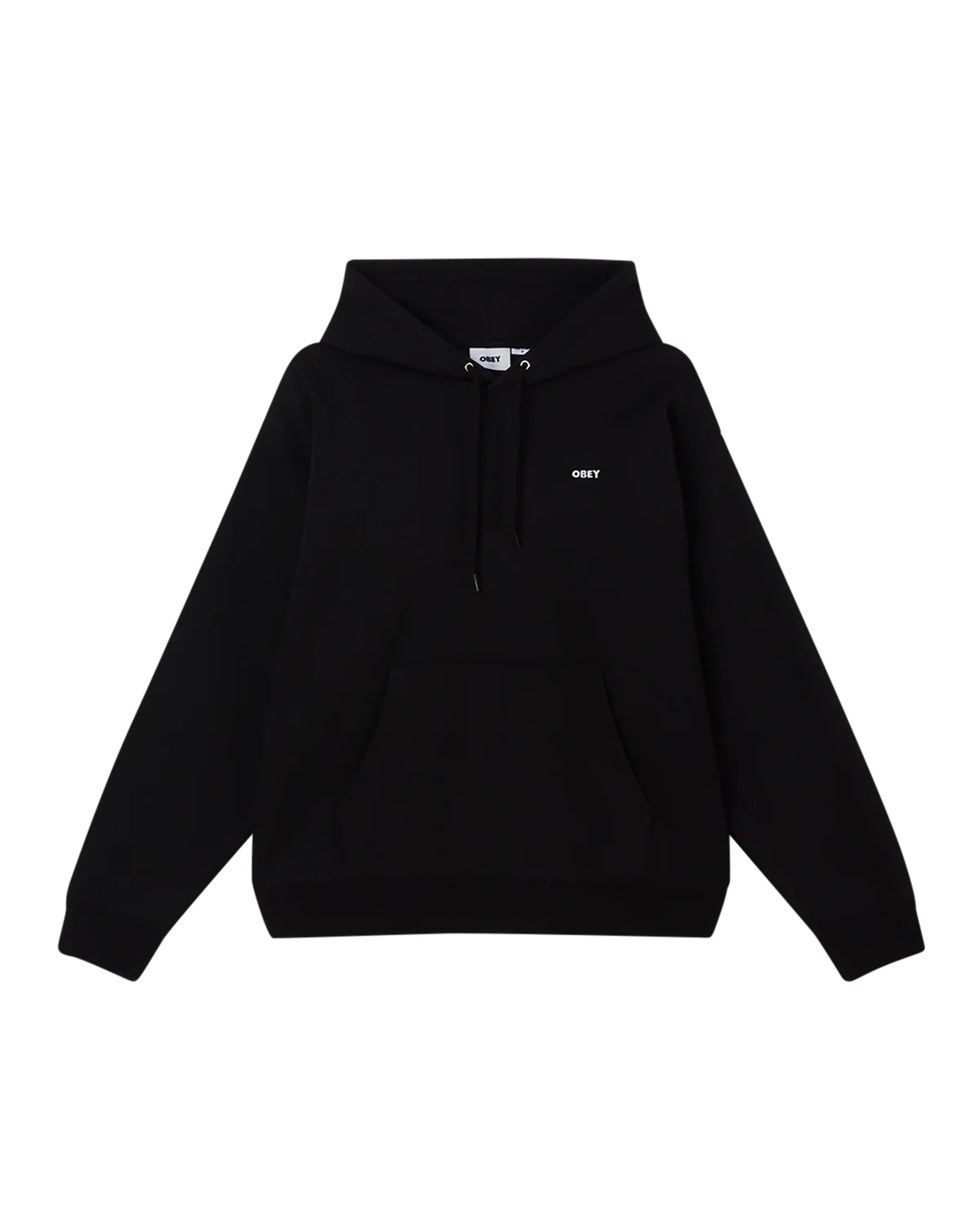 Obey - Icon Stencil Flame Hoodie Black