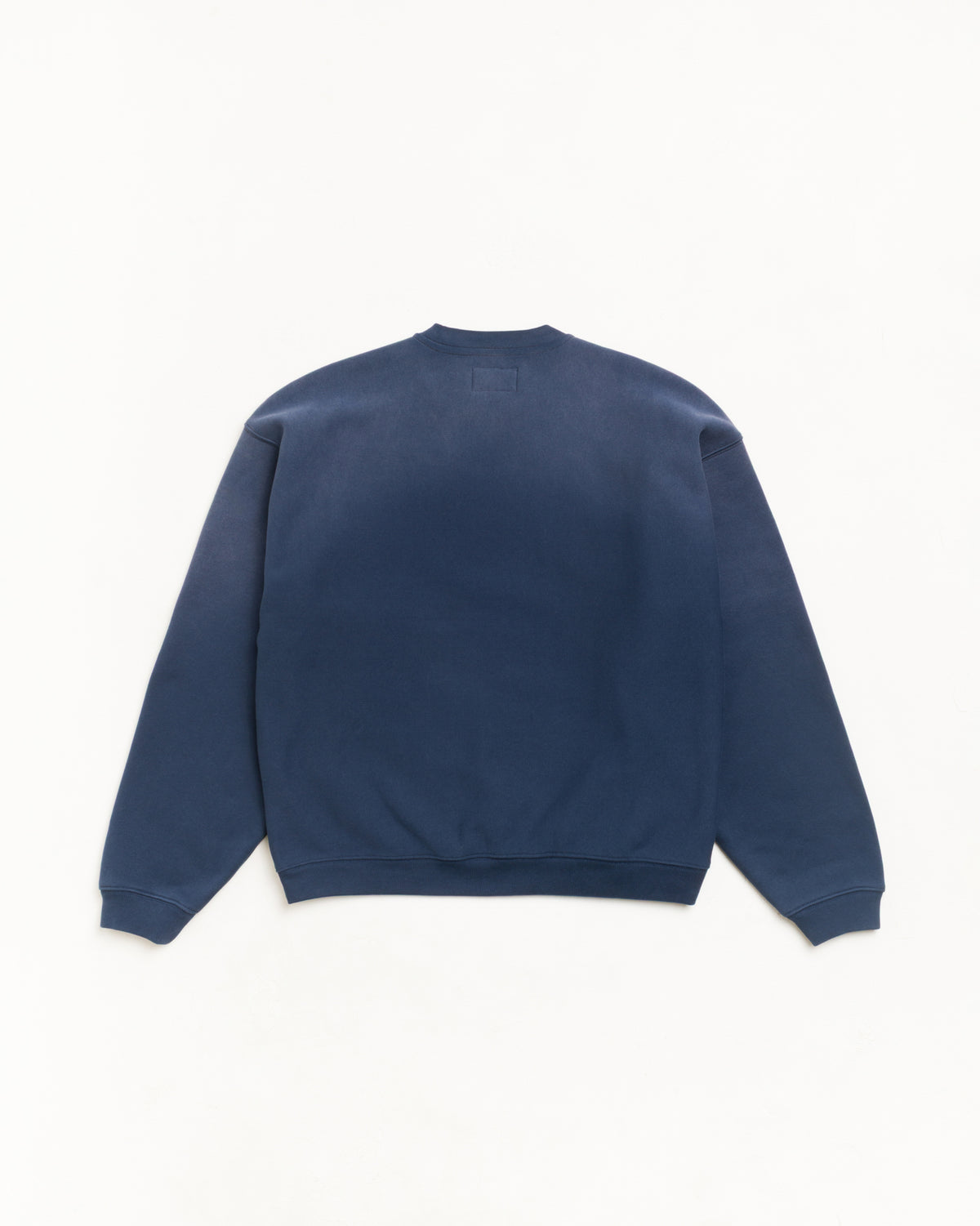 Stussy - Sun Faded Oversized Crew Navy-2