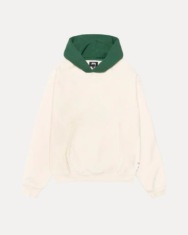 Stussy - Two Tone Hoodie Cream
