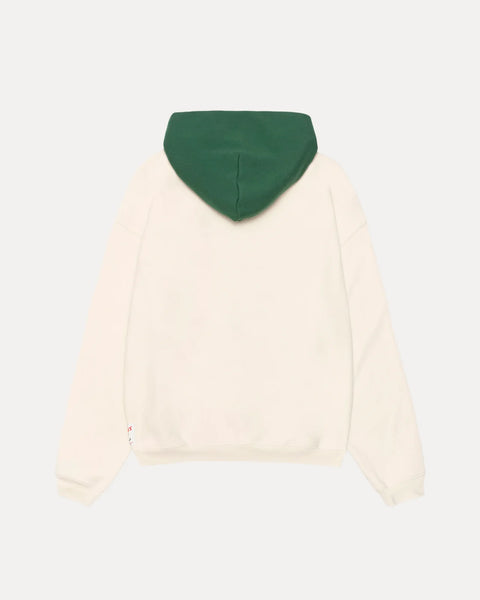 Stussy - Two Tone Hoodie Cream