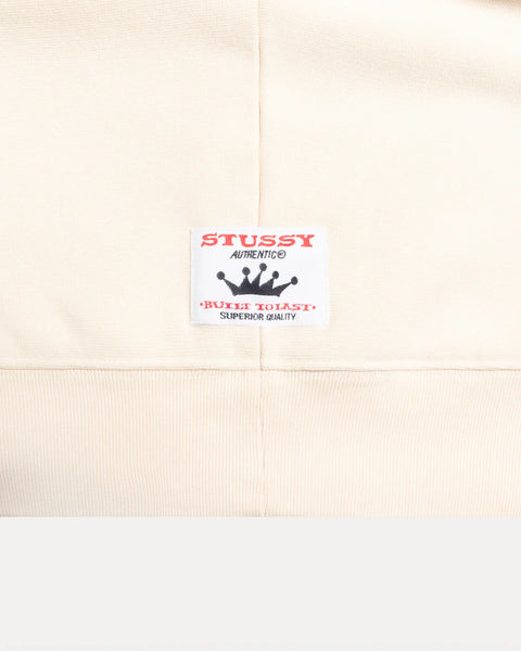 Stussy - Two Tone Hoodie Cream