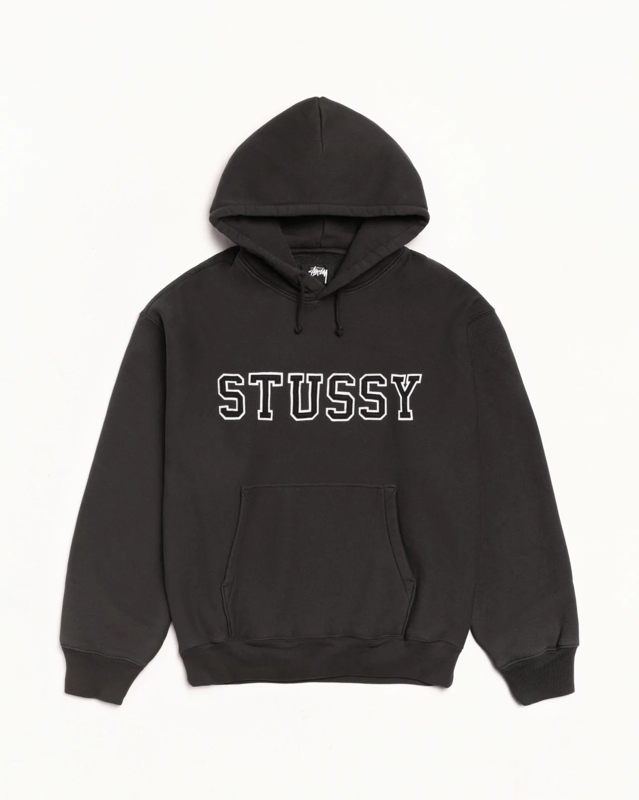 Stussy - Applique Hoodie Black