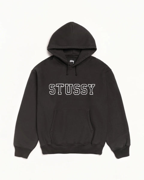 Stussy - Applique Hoodie Black