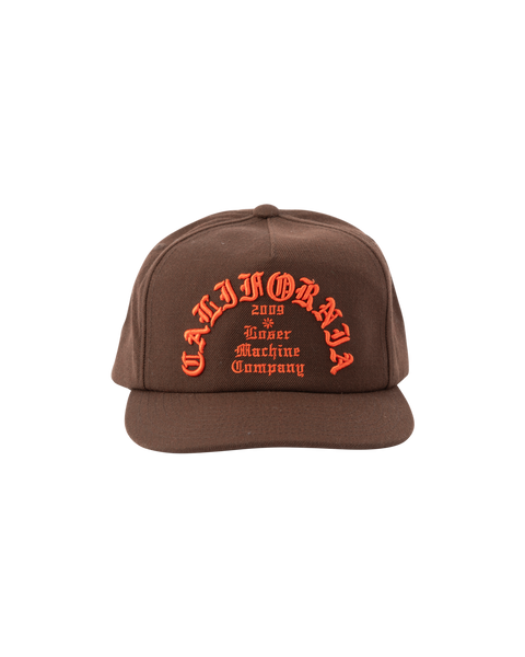 Loser Machine - Fanatic Snapback Hat ~ Brown