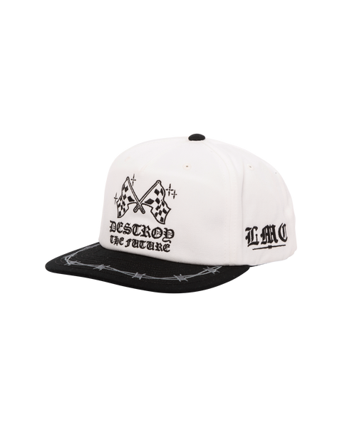 Loser Machine - Blitz Hat ~ White/Black
