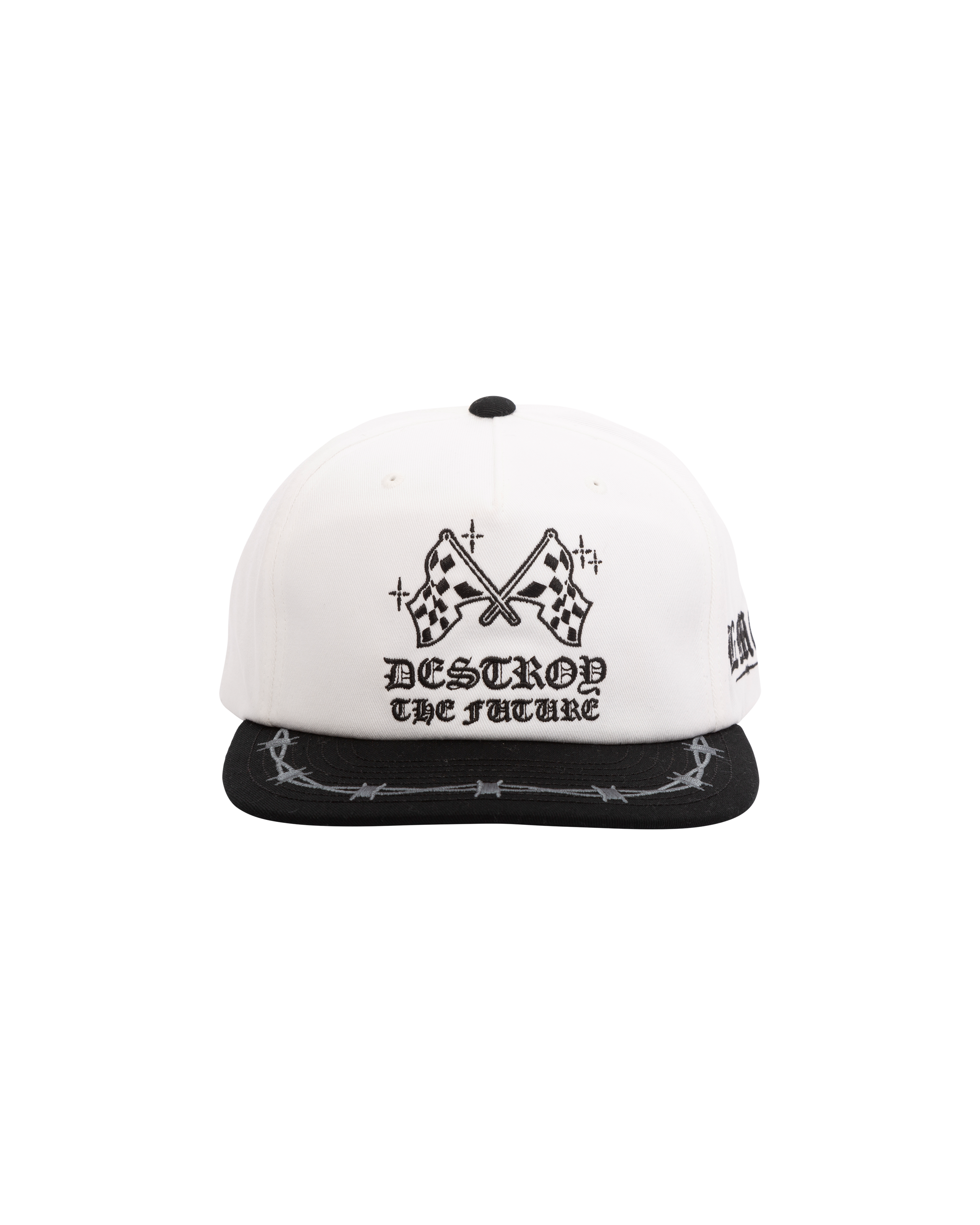 Loser Machine - Blitz Hat White/Black