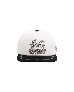 Loser Machine - Blitz Hat ~ White/Black