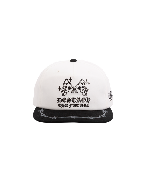 Loser Machine - Blitz Hat ~ White/Black