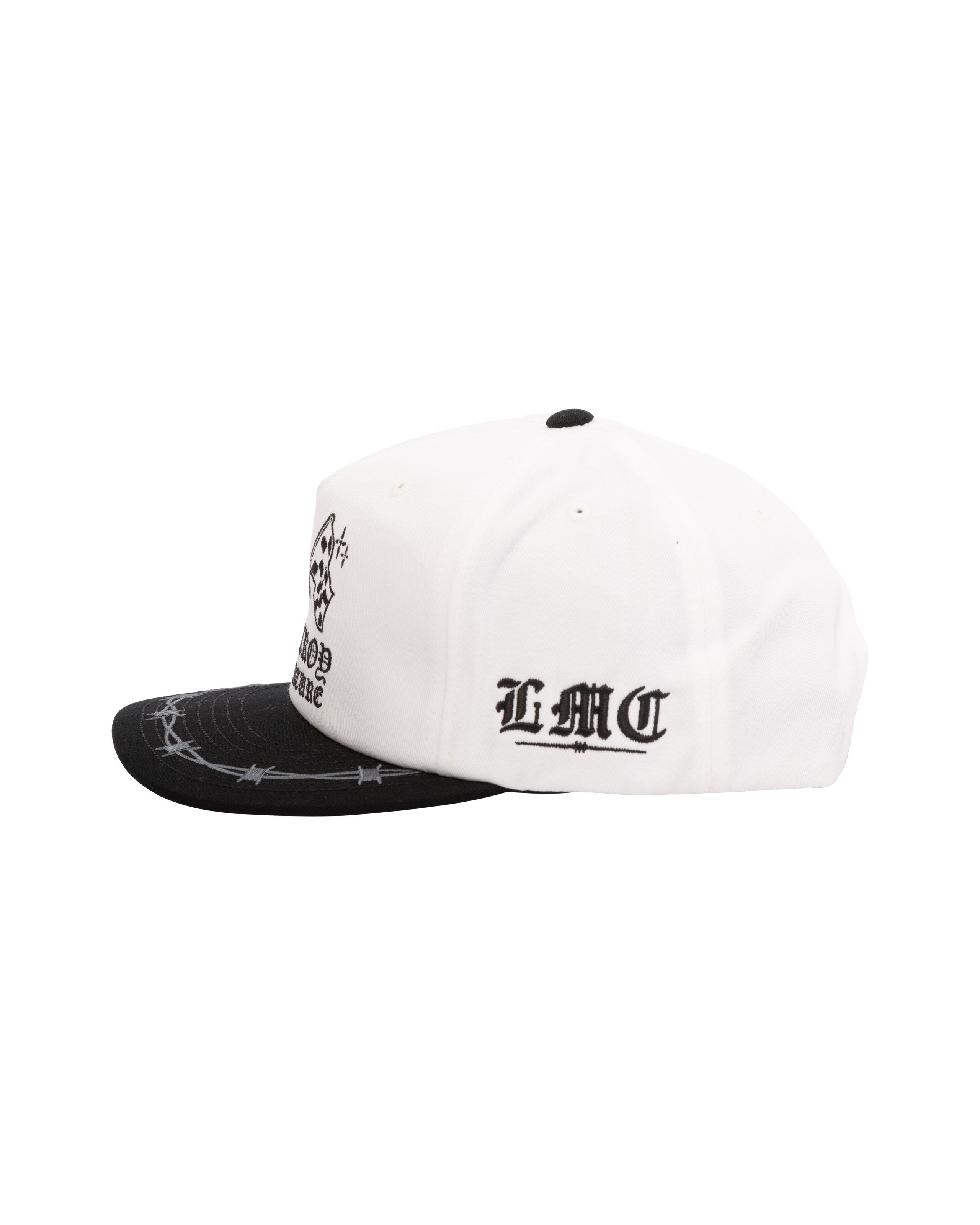 Loser Machine - Blitz Hat White/Black
