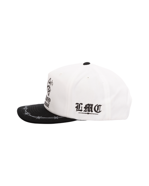 Loser Machine - Blitz Hat ~ White/Black