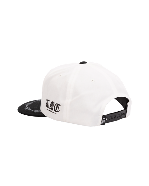 Loser Machine - Blitz Hat ~ White/Black