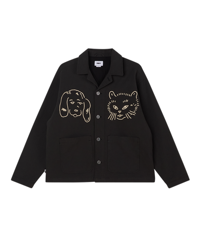 Obey - Vesta Shirt Jacket ~ Pirate Black