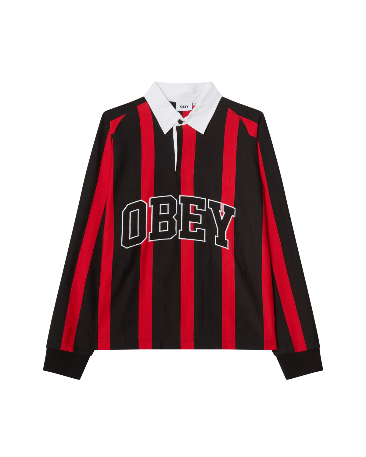 Obey - Landon Stripe Polo Black