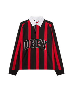 Obey - Landon Stripe Polo Black