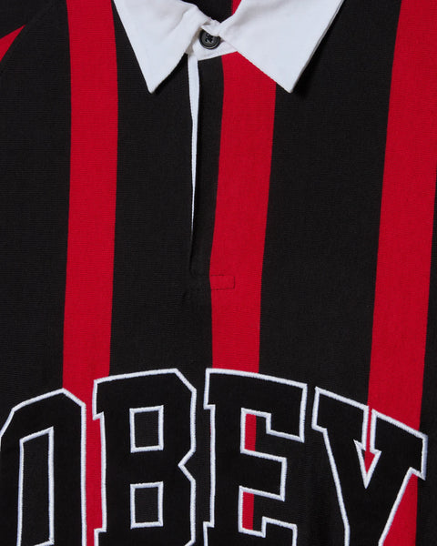 Obey - Landon Stripe Polo Black