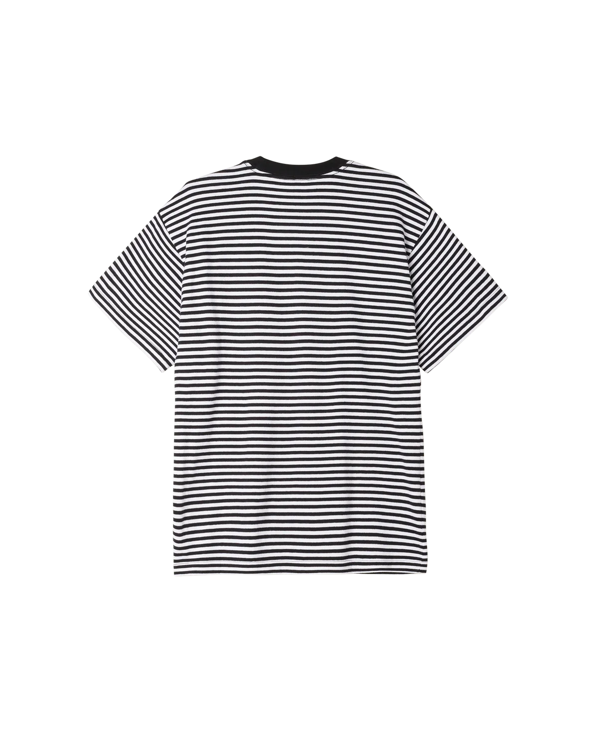 Obey - Est Wrks Eyes Striped T-Shirt Black/White