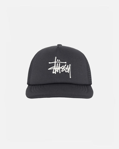 Stussy - Big Basic Trucker Hat ~ Black