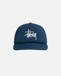 Stussy - Big Basic Trucker Hat ~ Deep Blue