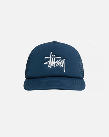 Stussy - Big Basic Trucker Hat ~ Deep Blue