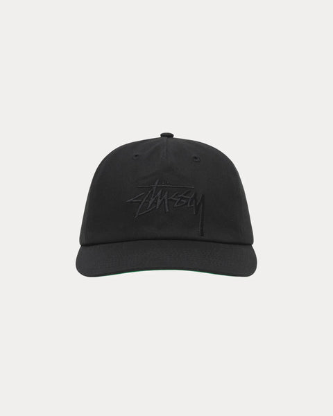 Stussy - Big Stock Mid Depth Hat Black