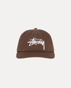 Stussy - Big Stock Mid Depth Hat Brown