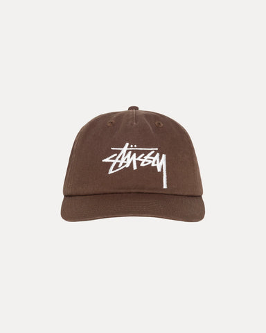 Stussy - Big Stock Mid Depth Hat Brown