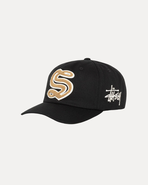 Stussy - Mid Depth Chenille Hat Black