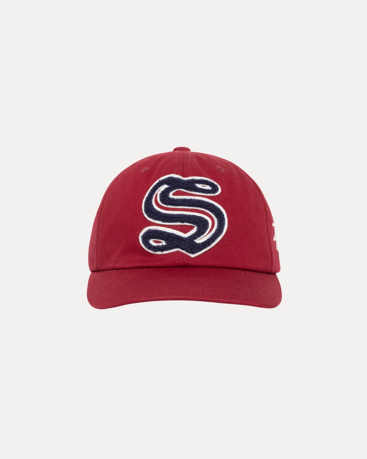 Stussy - Mid Depth Chenille Hat Red