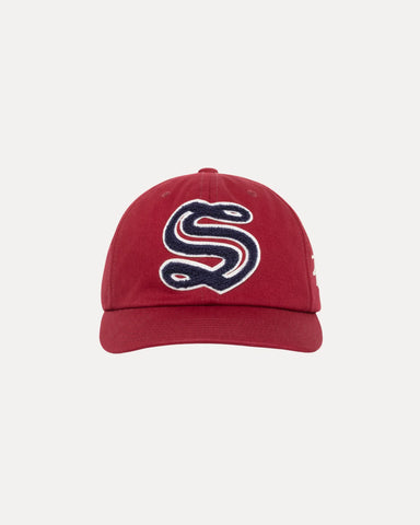 Stussy - Mid Depth Chenille Hat Red