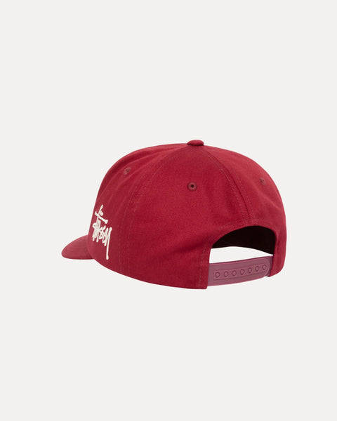 Stussy - Mid Depth Chenille Hat Red