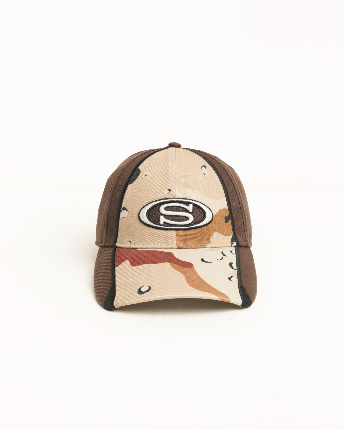 Stussy - Oval Strapback Cap Desert Camo-1