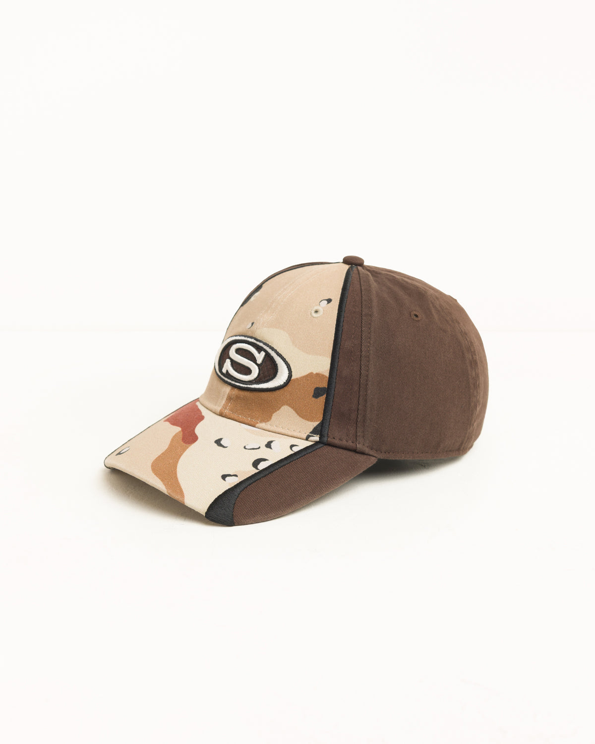 Stussy - Oval Strapback Cap Desert Camo-2