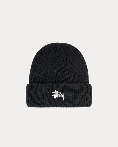 Stussy - Basic Cuff Beanie Black