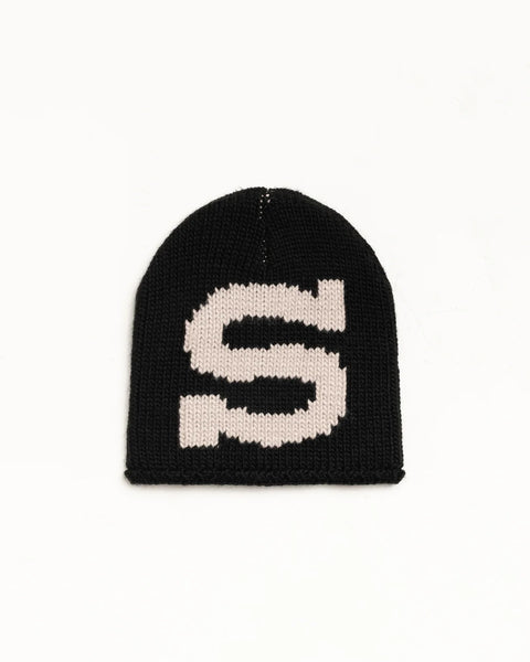 Stussy - Knit Skullcap Burly S Black