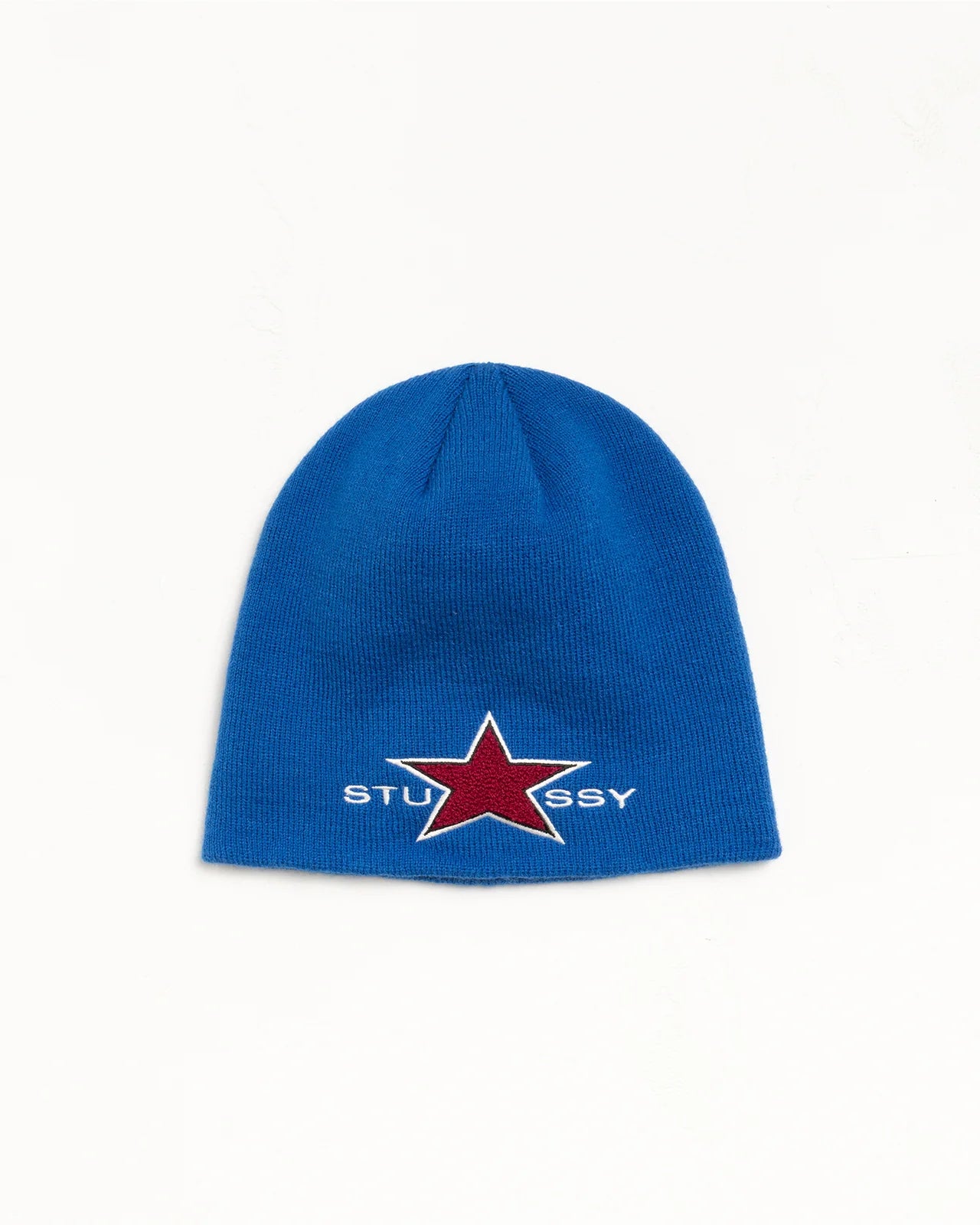 Stussy - Skullcap Star Patch Beanie Blue