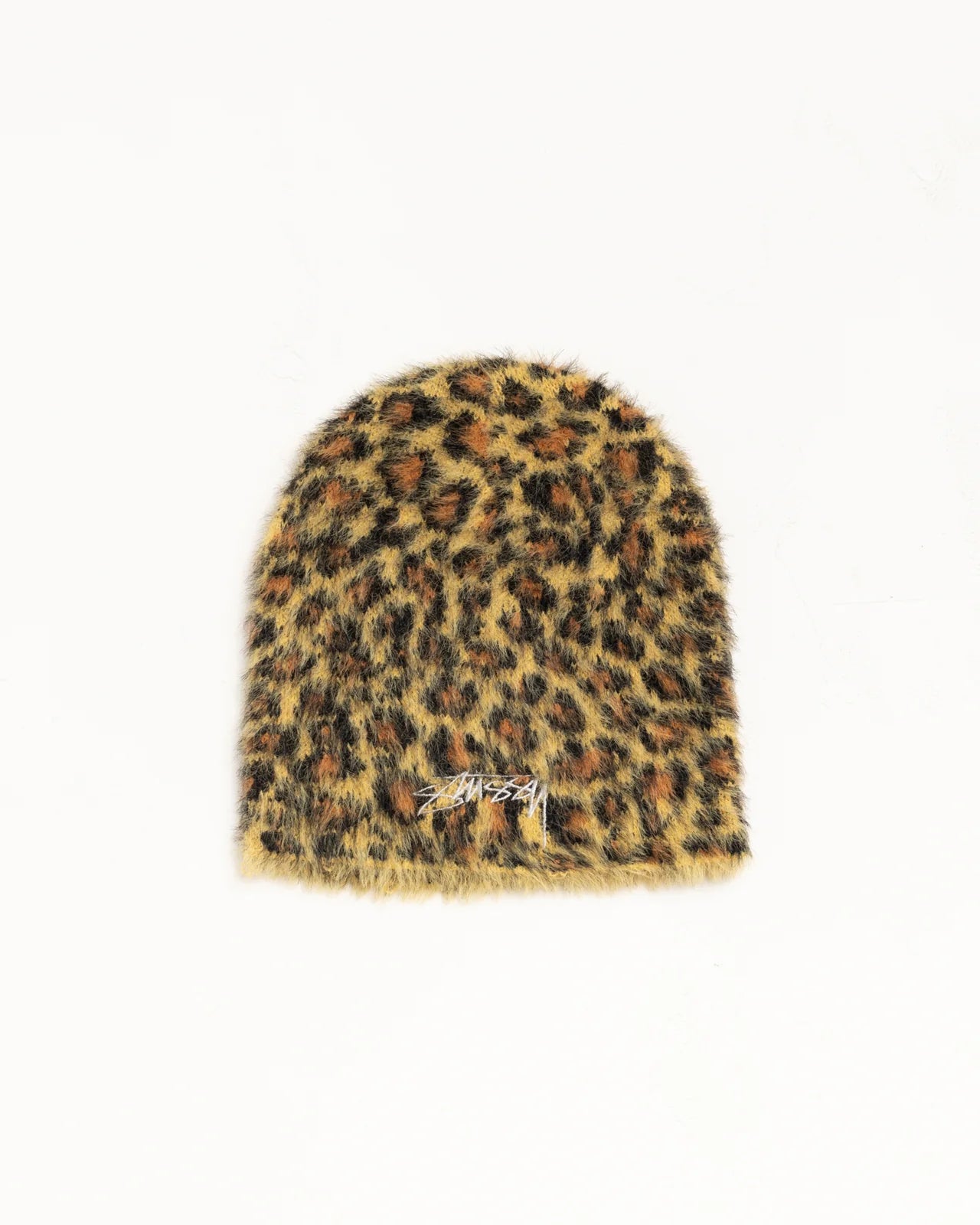 Stussy - Skullcap Leopard Beanie Brown