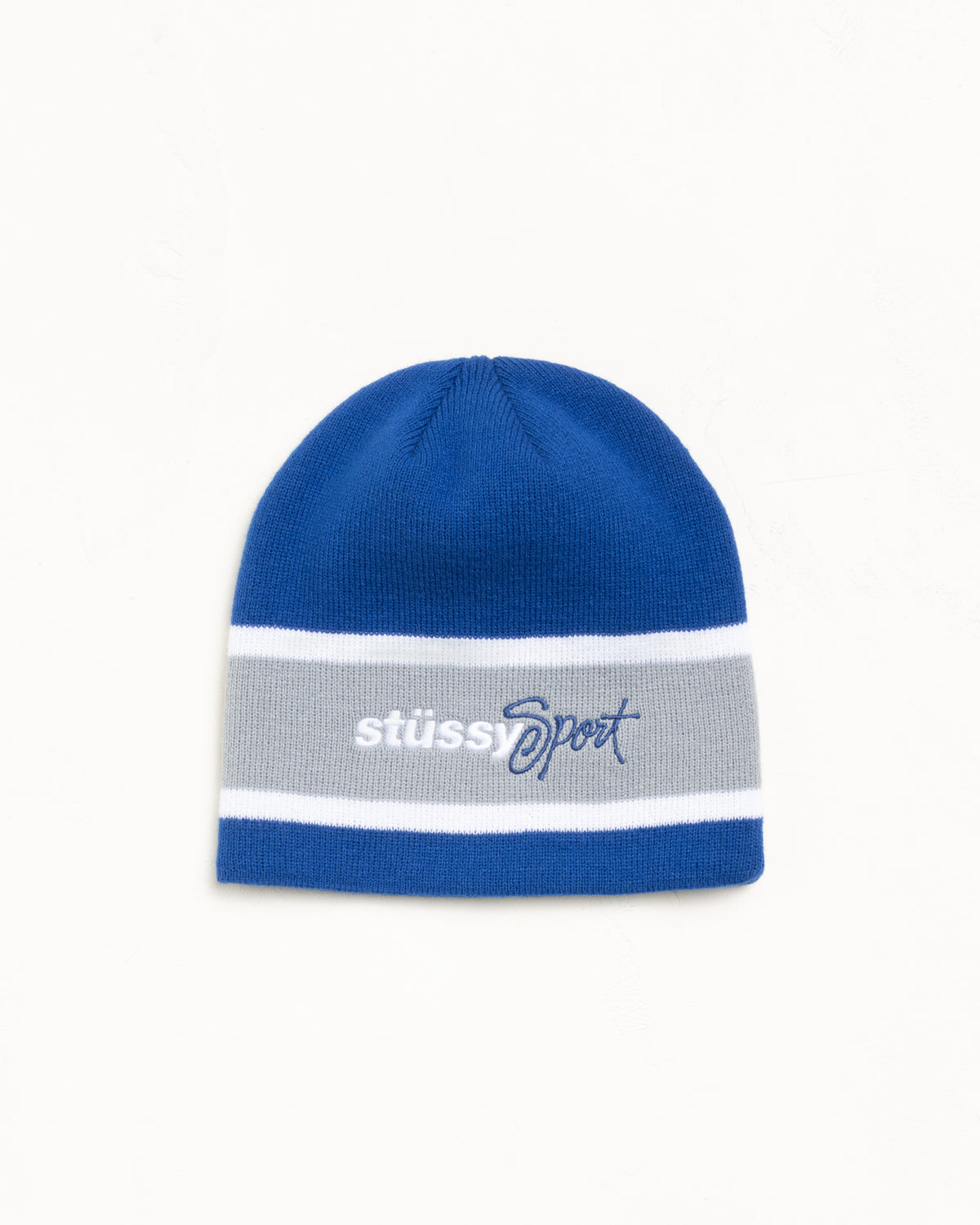 Stussy - Sport Stripe Skullcap Royal-1