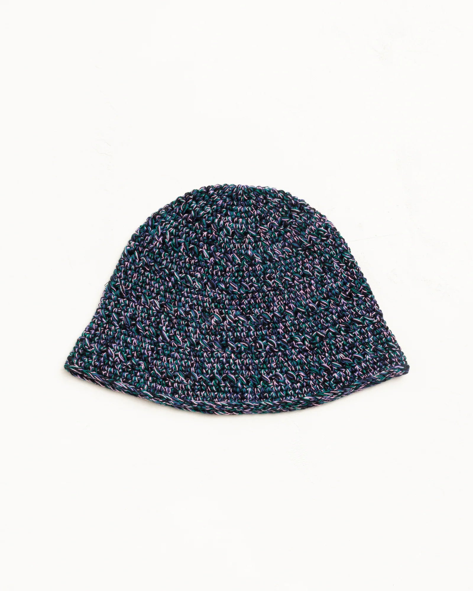 Stussy - Hemp Stock Knit Bucket Hat Multi Navy