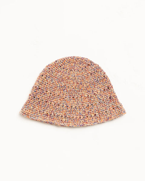 Stussy - Hemp Stock Knit Bucket Hat Multi Tan
