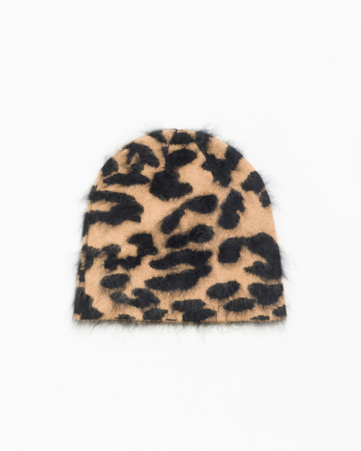 Stussy - Cashmere Leopard Skullcap Caramel-2
