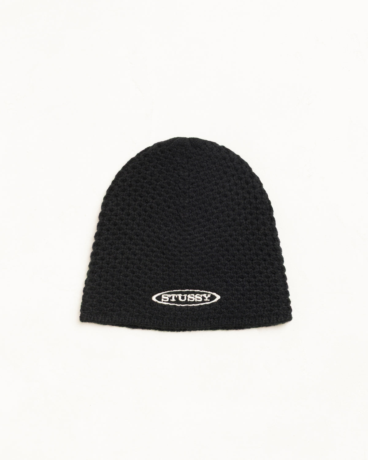 Stussy - Textured Knit Skullcap Black-1