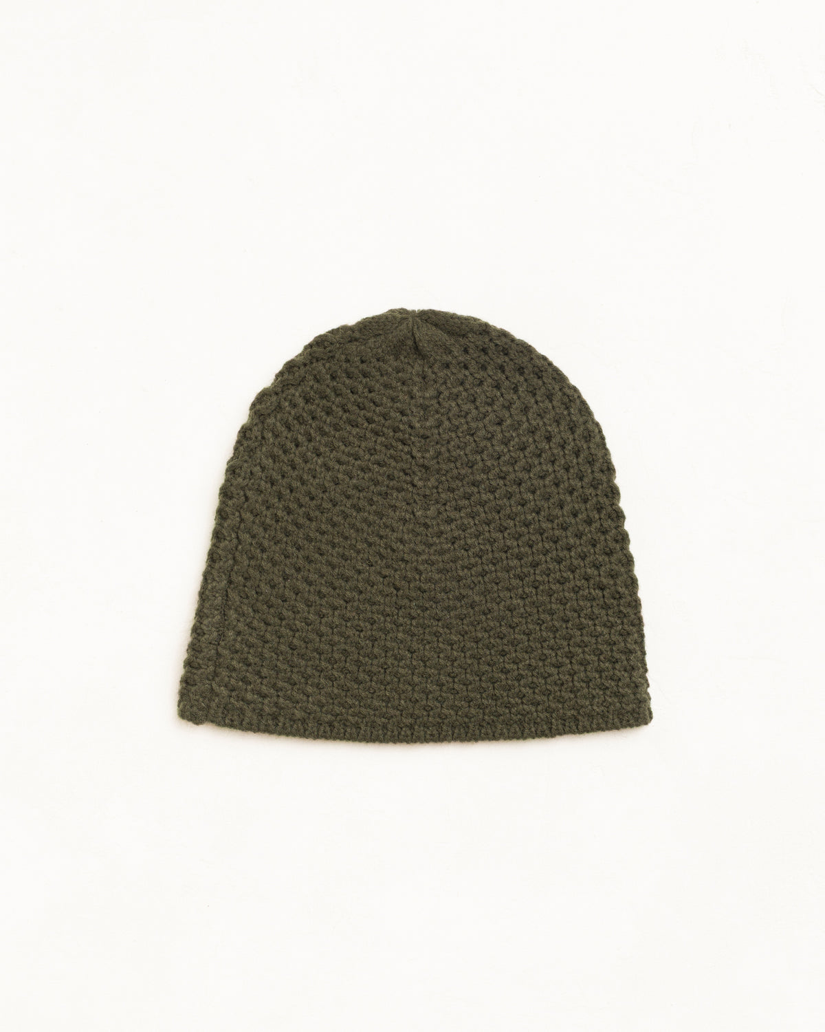 Stussy - Textured Knit Skullcap Olive-2