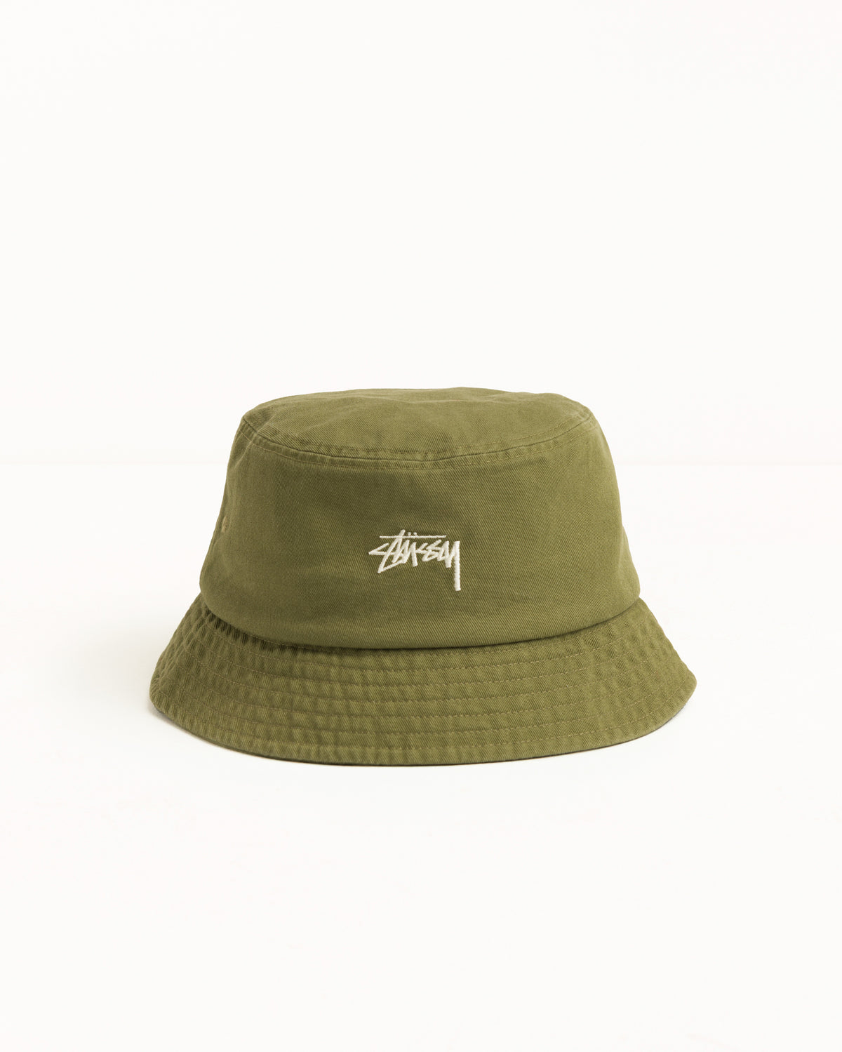 Stussy - Stock Bucket Hat Olive-1