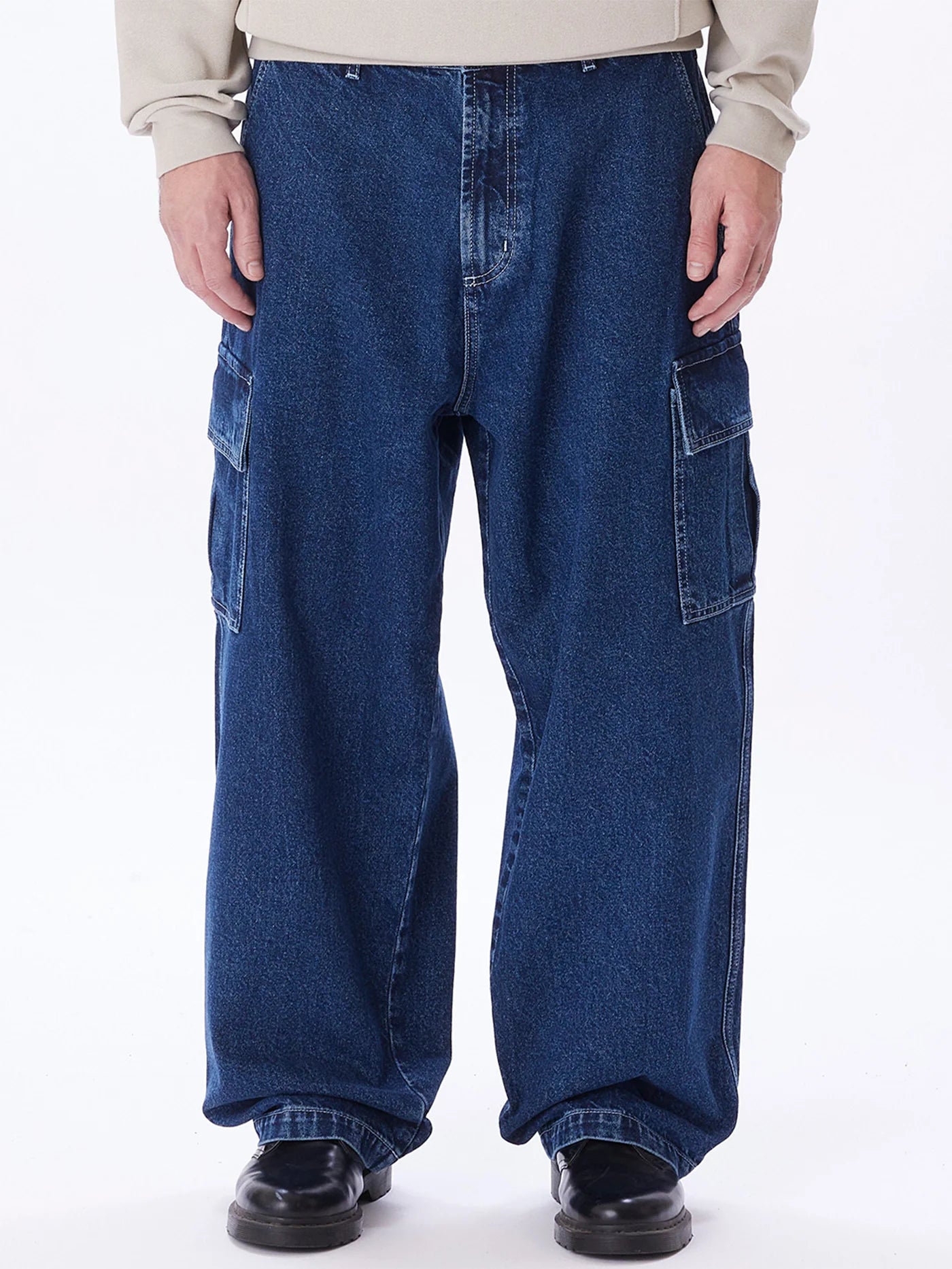 Obey - Bigwig Cargo Denim Pant Stone Wash