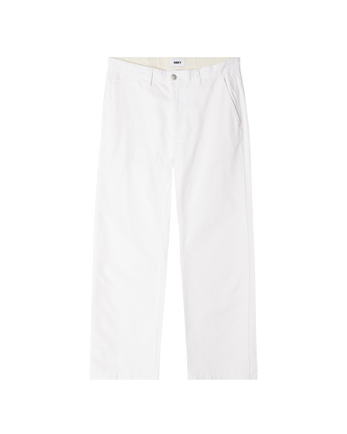 Obey - Hardwork Carpenter Pant ~ White