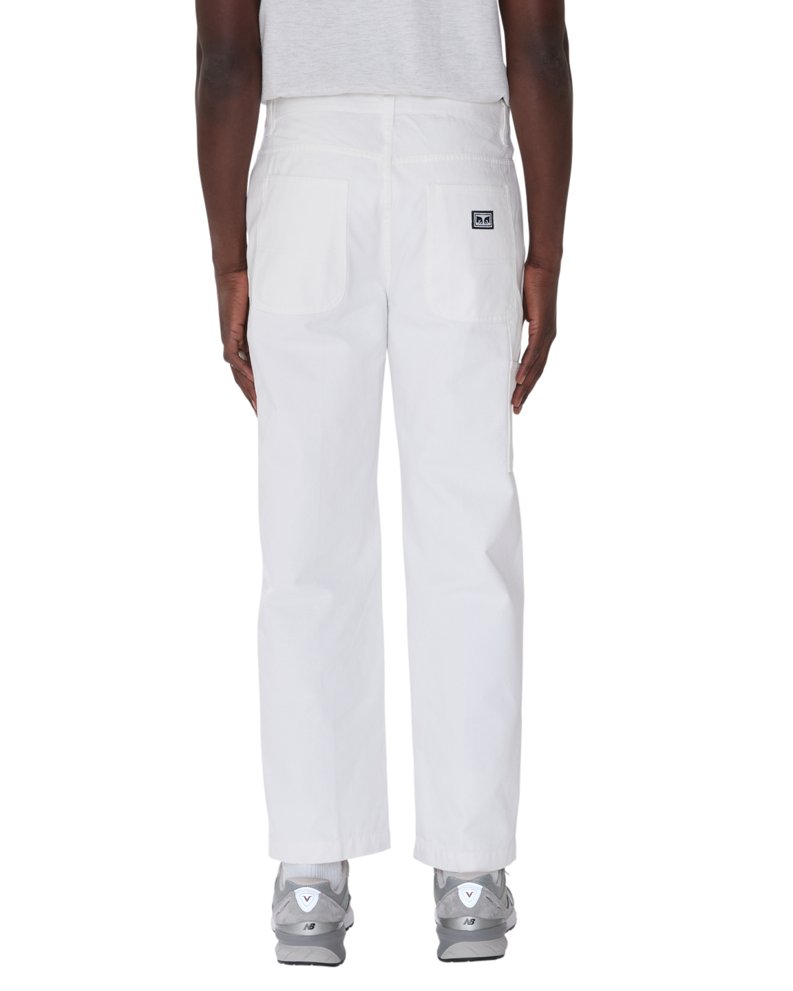 Obey - Hardwork Carpenter Pant White
