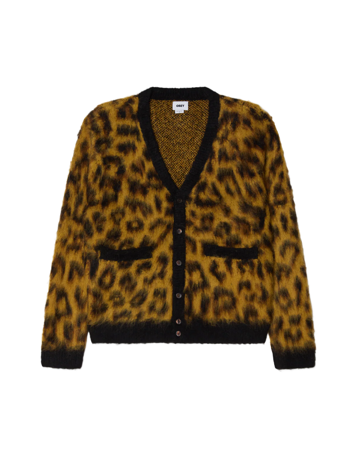 Obey - Patron Cardigan Leopard