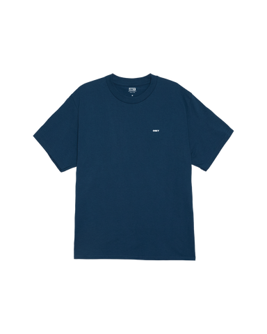 Obey - Icon Stencil Flame Classic Tee ~ Harbor Blue