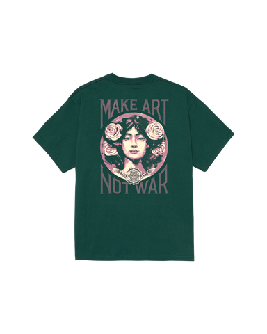 Obey - Make Art Not War Tee ~ Rainforest